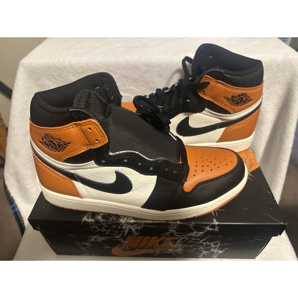 New jordan 1 retro high og shattered backboard 2025 size 10.5 DZ5485-008 NEW